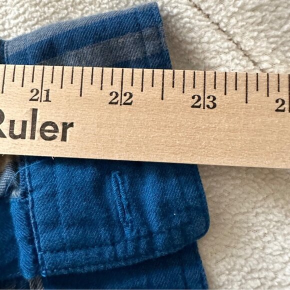 Columbia Men's Blue Plaid Lightweight Flannel SZ Small Heritage Casual Workwear - Picture 8 of 10